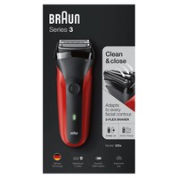 Rasoio Elettrico Braun Series 3 300s red