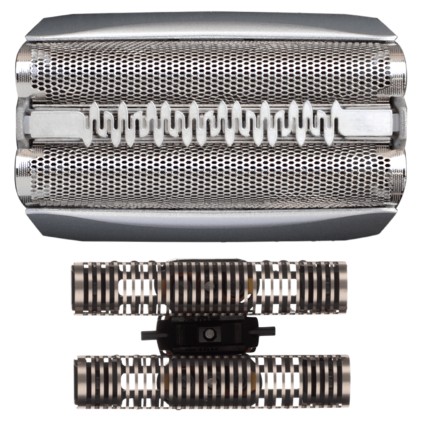 Testina Ricambio Rasoio Braun 51S Lamina + Coltelli Silver