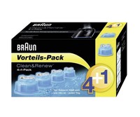 Cartuccia di Pulizia per Rasoi Elettrici Braun CCR 4+1