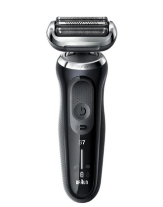 Rasoio Barba Braun 71-N7200Cc Serie 7 360 Flex Black E Silver