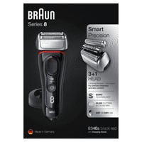 Rasoio elettrico Braun Series 8 8340s Black