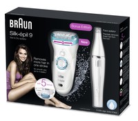 Epilatore BRAUN Silk-epil 9558 wet&dry   [wh/bu]