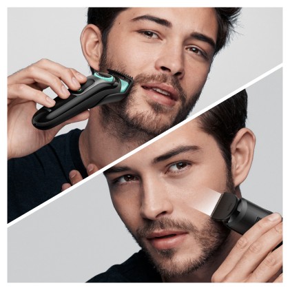 Regolabarba Braun Bt3323 Beardtrimmer 3 Black E Green