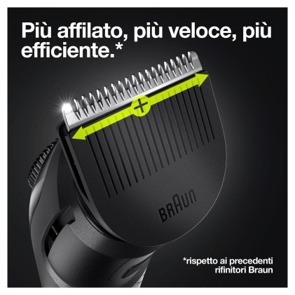 Regolabarba Braun Bt5340 Beardtrimmer 5 Black E Blue