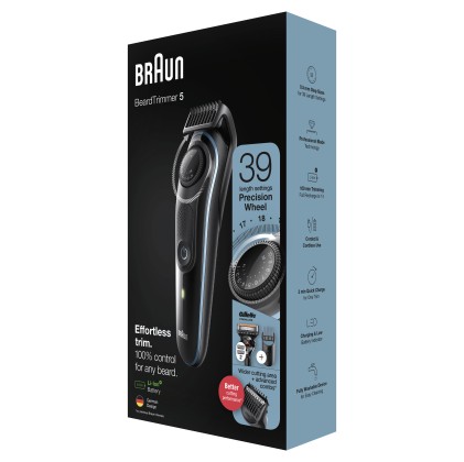 Regolabarba Braun Bt5340 Beardtrimmer 5 Black E Blue