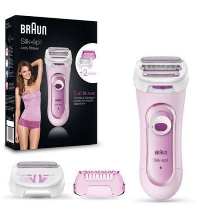 Depilatore Braun Ls5360 Silk Epil 3In1 Lady Shaver Rosa