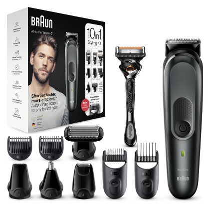 Regolabarba Braun Mgk7321 All In One Trimmer 7 10In1 Styling Kit Black