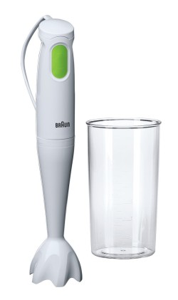 Frullatore ad immersione Braun MQ100CURRY 0.6L Green/White 450W