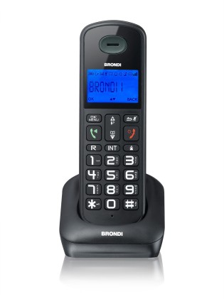 Telefono Cordless Brondi Bravostyle Vivavoce/Idcall/Rubrica