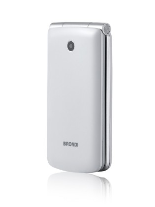 Brondi Cellulare Magnum 3 Dual Sim Quand Band 3" A Colori 1,3Mp Radio Fm Bluetooth - Colore Bianco
