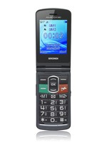 Brondi Cellullare Amico N. Uno Dual Sim Maxi Display 3" Micro Sd Colore Nero