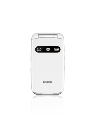 Cellulare Brondi 10277001 Amico Favoloso Dual Sim Bianco