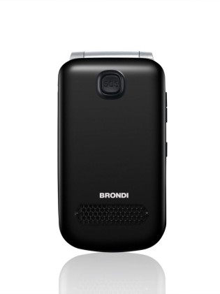 Cellulare Brondi Amico Supervoice 2,8 A Colori/Micro Sd/Nero Argento