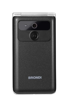 Brondi Cellulare Amico Prezioso 32M+32M Black Metal