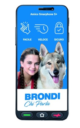 Brondi Smartphone Amico S+ Nero