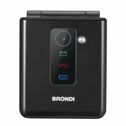 Brondi Cellulare Flipper Nero Metal