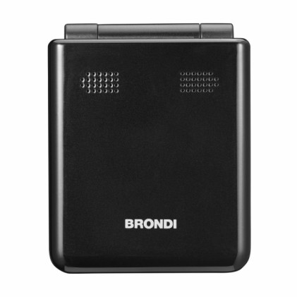 Brondi Cellulare Flipper Nero Metal
