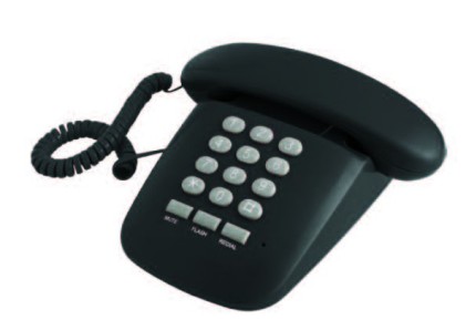 Telefono Fisso Brondi 8015908730814 Sole Nero
