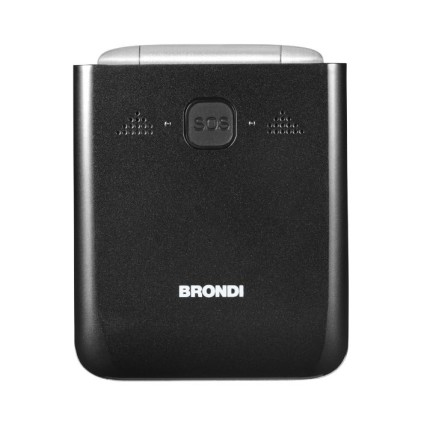 Brondi Cellulare Amico Tuo 4G Black Metal