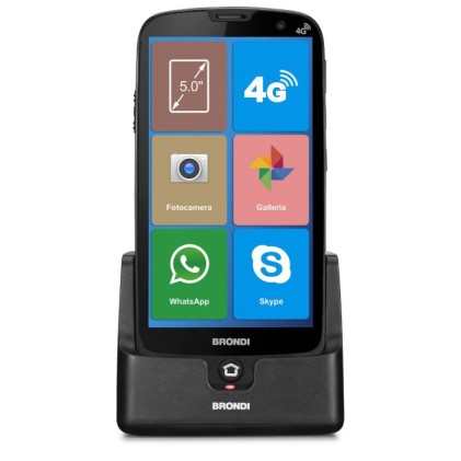 Smartphone Brondi Amsmartpxsn Amico Smartphone Xs 8Gb Black