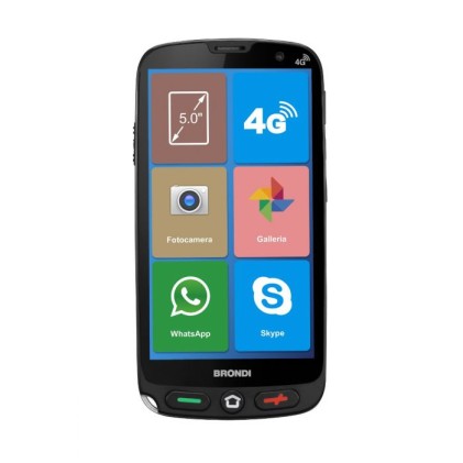 Smartphone Brondi Amsmartpxsn Amico Smartphone Xs 8Gb Black