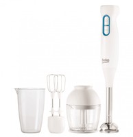 Beko Frullatore ad Immersione HBA5550W 2 Lame 550W Bianco