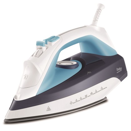 Beko Ferro da Stiro SIM7124B Sistema SteamXtra Pro 2400W Bianco/Blu