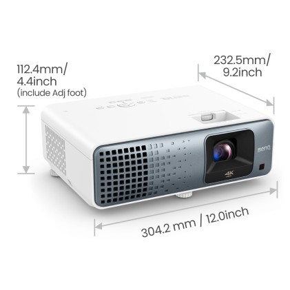 Proiettore Benq Tk710 Laser 3200Al Hdmi/Usb Laser 4K Rec709