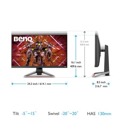 Mon 27Ips Mobiuz Uhd 144Hz 1Ms Benq Ex2710U Reg Alt. Hdmi Dp