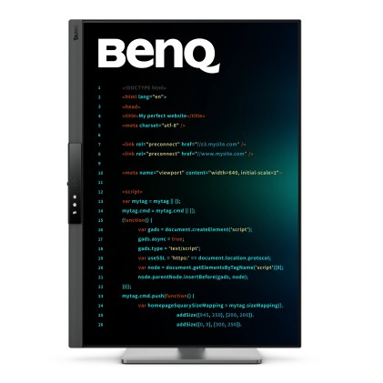 Mon 28Ips Uhd 4K Mm 400Cd Hdmi Dp Benq Rd280Ug Usbc Reg Altezza 3:2