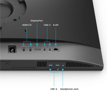 Mon 27Ips Benq 4K Calibration Rj45 Pd2770Ua Pivot Reg Alt Usbc