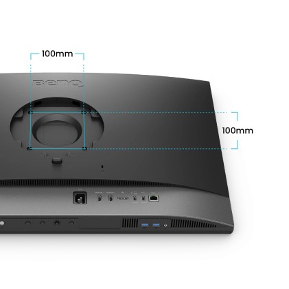 Mon 27Ips Benq 4K Calibration Rj45 Pd2770Ua Pivot Reg Alt Usbc