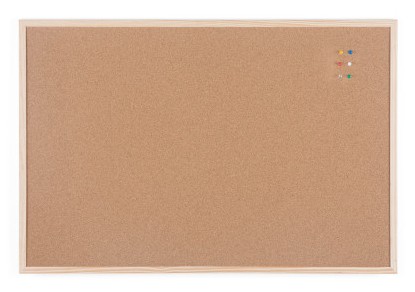 Bi-Office MC070012010 stand informativo e supporto per brochure Sughero, Legno di pino Marrone, Pino