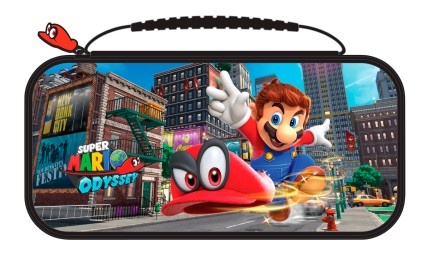 Switch BigBen Game Traveler Deluxe Travel Case Super Mario Odyssey