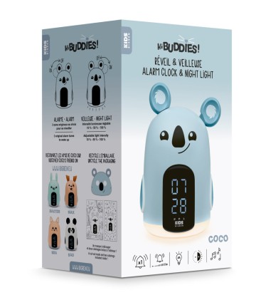 Bigben Interactive RKIDSKOALA sveglia Sveglia digitale Grigio