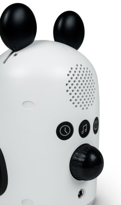 Bigben Interactive RKIDSPANDA sveglia Sveglia digitale Nero, Bianco