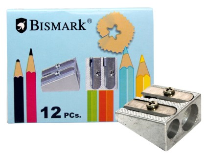 Bismark 309256 temperino Temperamatite manuale Acciaio inox