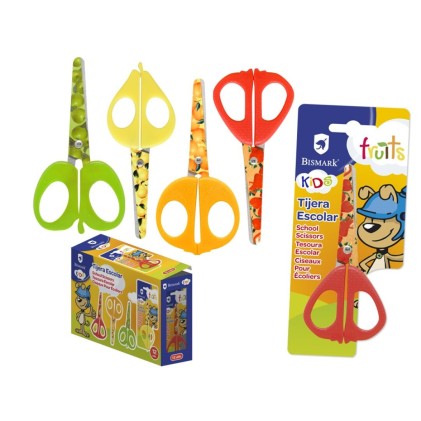 Bismark 327736 forbici da cancelleria Forbici per attività manuali Taglio a zig zag Multicolore