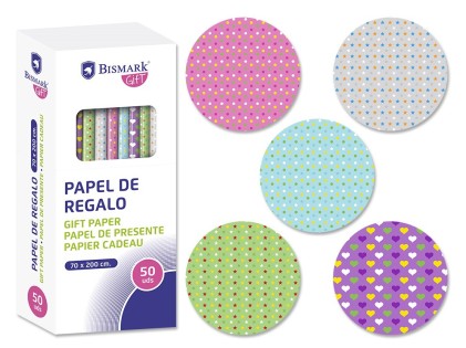 Bismark 329858 carta da regalo Foglio per confezione regalo