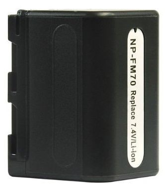 Batteria Sony NP-FM70 Li-lon 3300mAh 7.2V