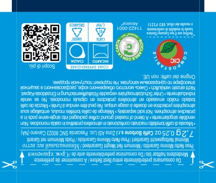 Borbone Box Cialde 44Mm Miscela Nobile (Blu) 120Pz