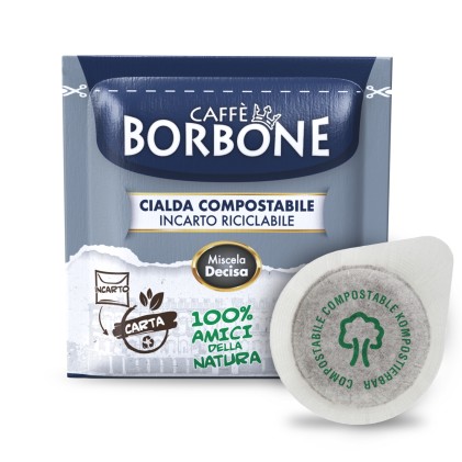 Borbone Box Cialde 44Mm Miscela Decisa Nera 120Pz