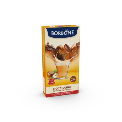 Capsule Borbone Nespresso Cappuccino Alla Nocciola Resnocciolino10