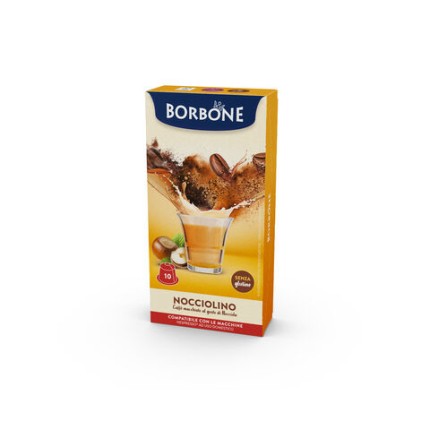 Capsule Borbone Nespresso Cappuccino Alla Nocciola Resnocciolino10