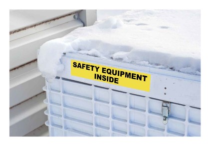 Brady M21-375-595-YL etichetta per stampante Giallo Etichetta per stampante autoadesiva