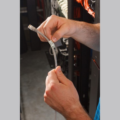 Brady M21-750-427 etichetta per stampante Translucent, Bianco Etichetta per stampante autoadesiva