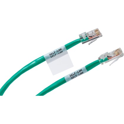 Brady M21-750-427 etichetta per stampante Translucent, Bianco Etichetta per stampante autoadesiva