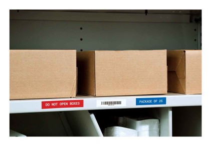 Brady M21-750-595-RD etichetta per stampante Bianco