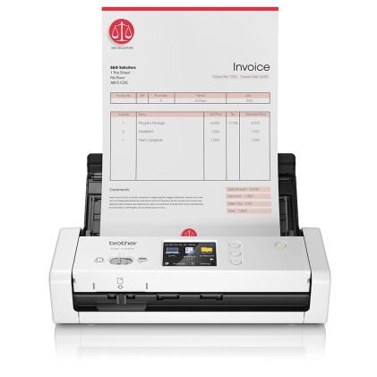 Brother ADS-1700W scanner Scanner ADF 600 x 600 DPI A4 Nero, Bianco