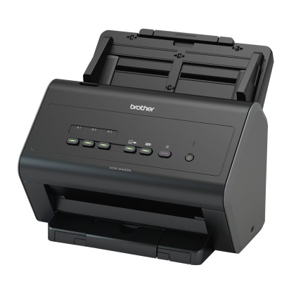 Brother Scanner Documentale Ads-2400N 30Ppm/60Ipm 1200Dpi Adf 50Ff Duplex Usb/Ethernet